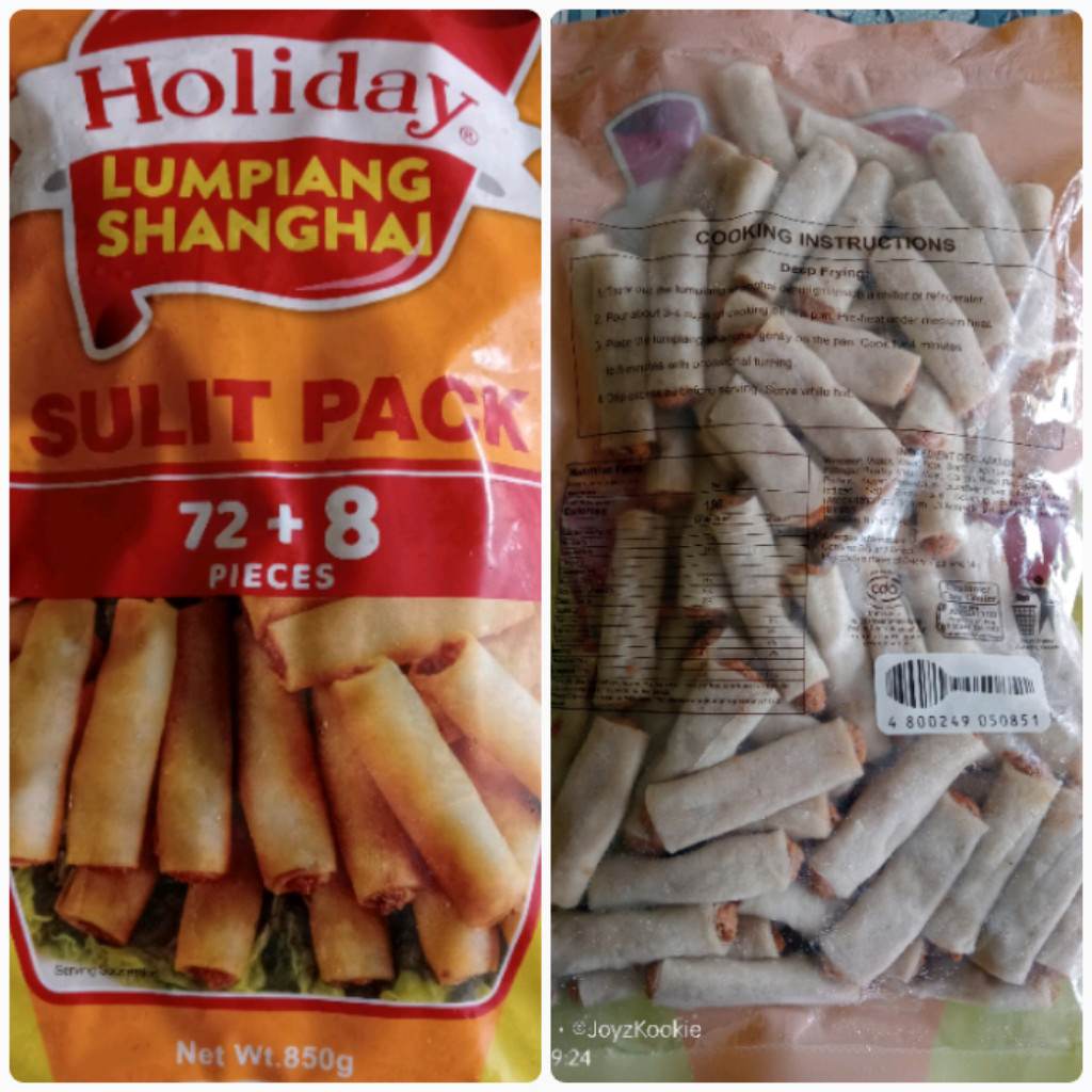 Holiday Lumpiang Shanghai 850g.