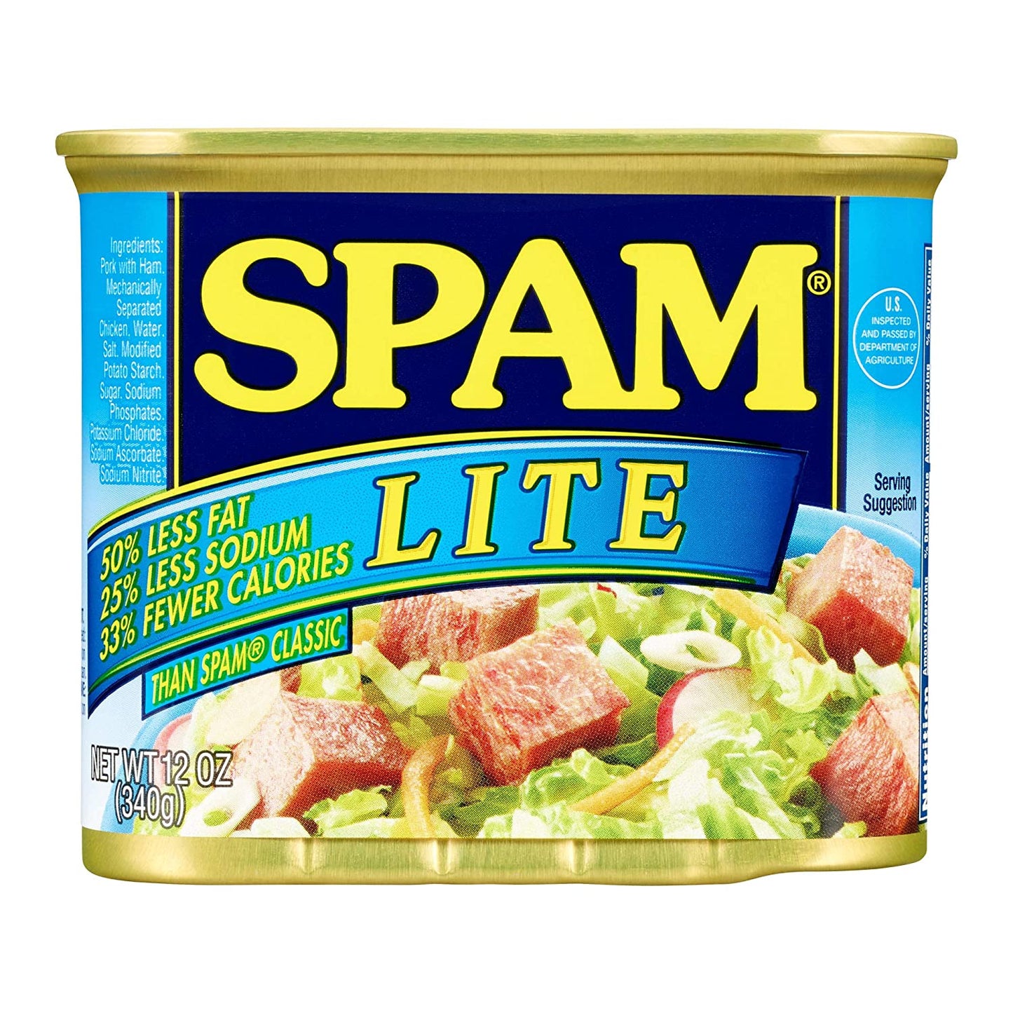SPAM Luncheon Meat Lite 340g. (12oz.)