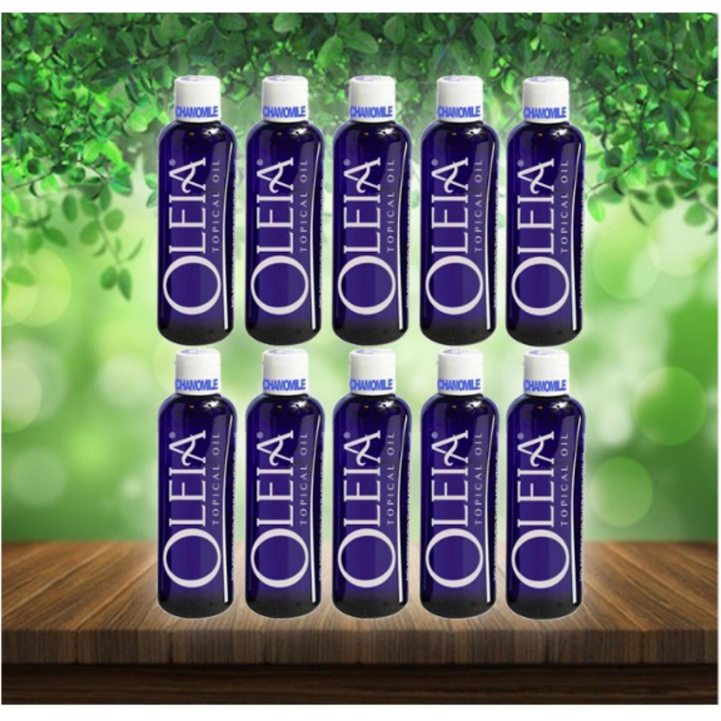 Oleia Topical Oil Chamomile 100mL Cetylated Fatty Acid Oil Soothing and Relaxing Oil 10 bottles
