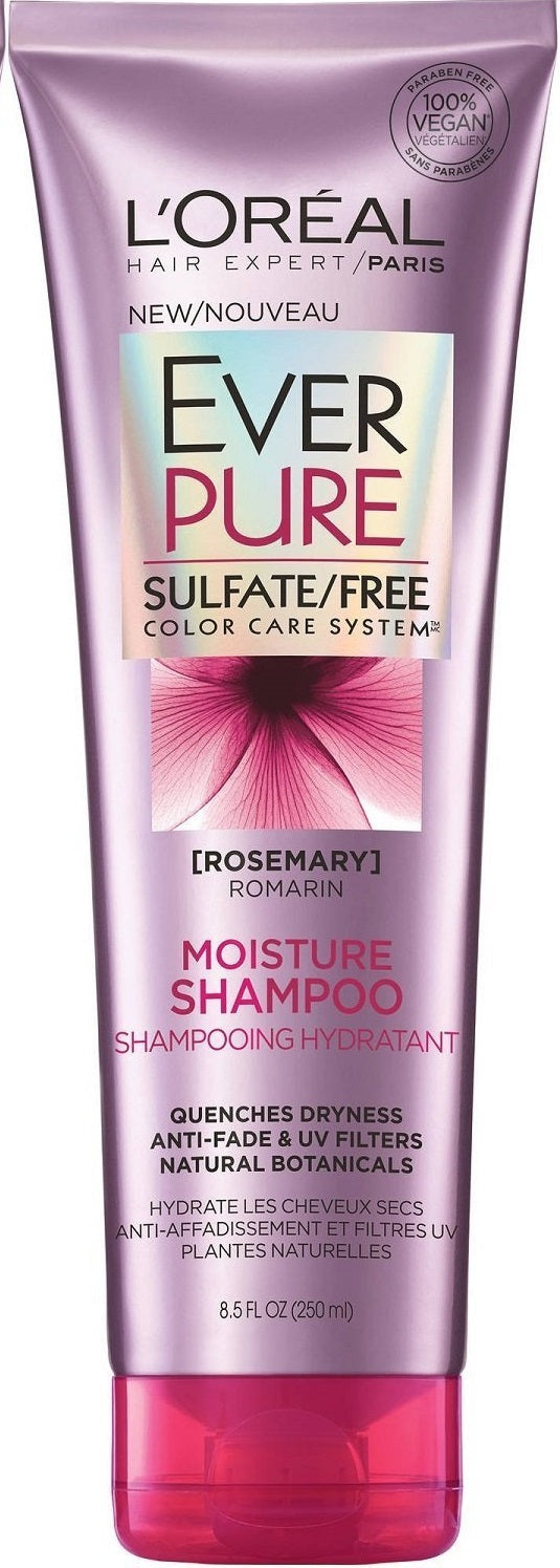 LOreal Ever Pure Moisture Shampoo Rosemary 250ml