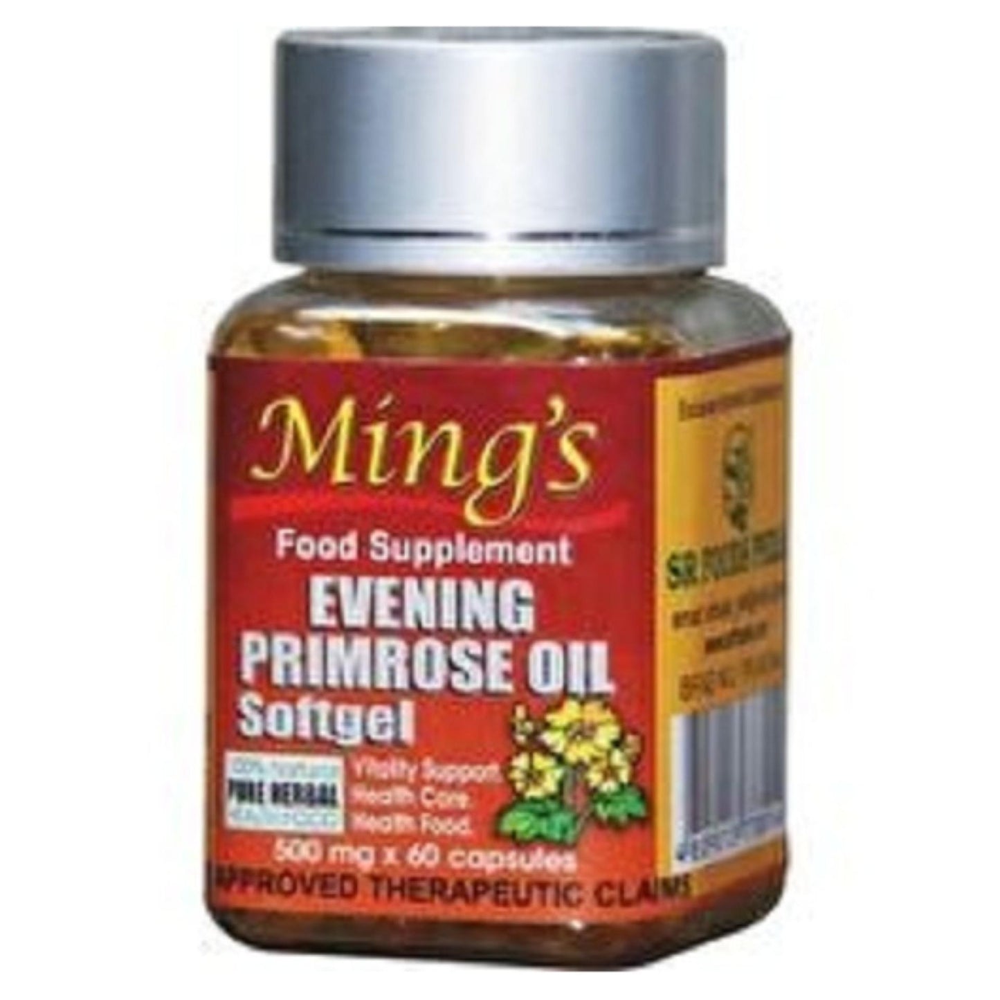 Mings Mings Evening Primrose Oil Softgel Capsule 60s Food Supplement