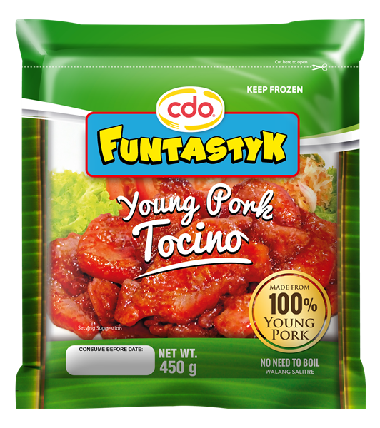 CDO Funtastyk Young Pork Tocino 450g