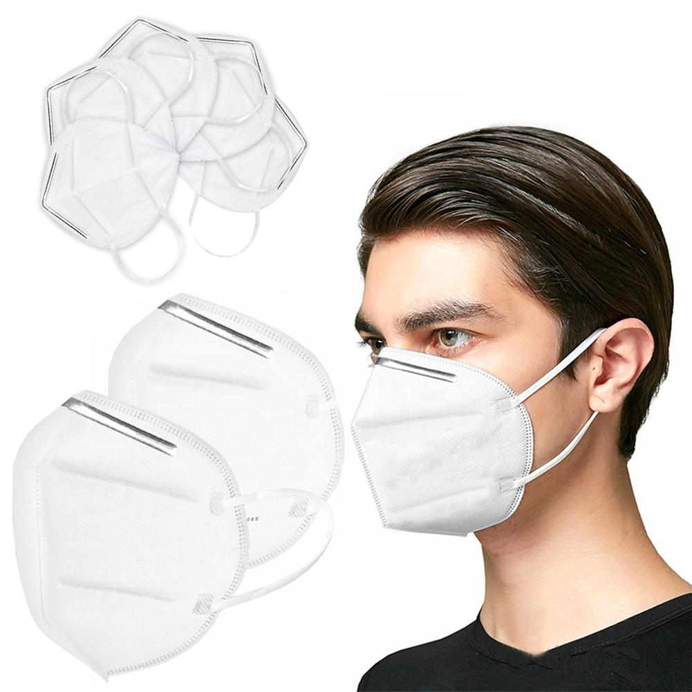 KN95 Protective Mouth Dust Face Mask Non-woven Anti-Pollution Anti-fog Anti-particles 1 pc