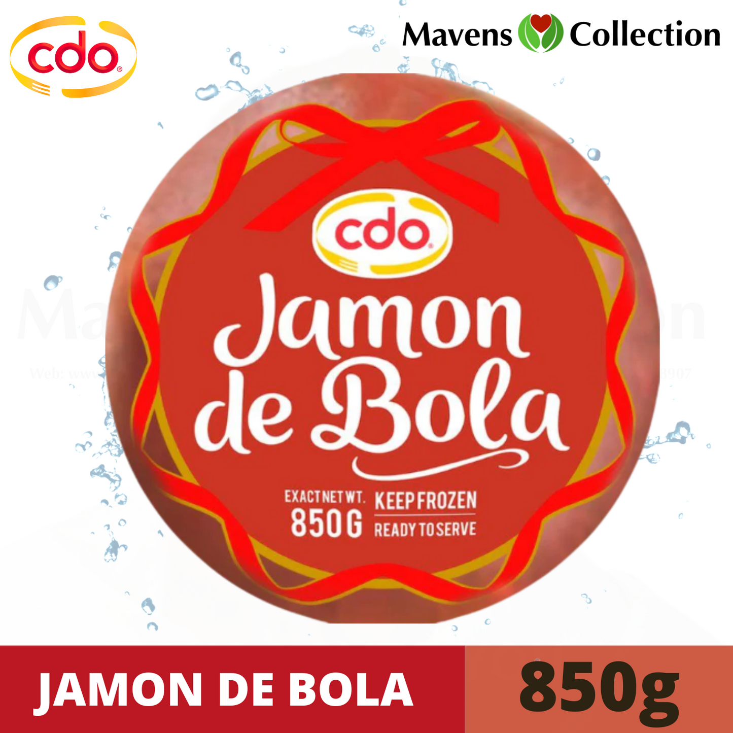 CDO Jamon de Bola 850g