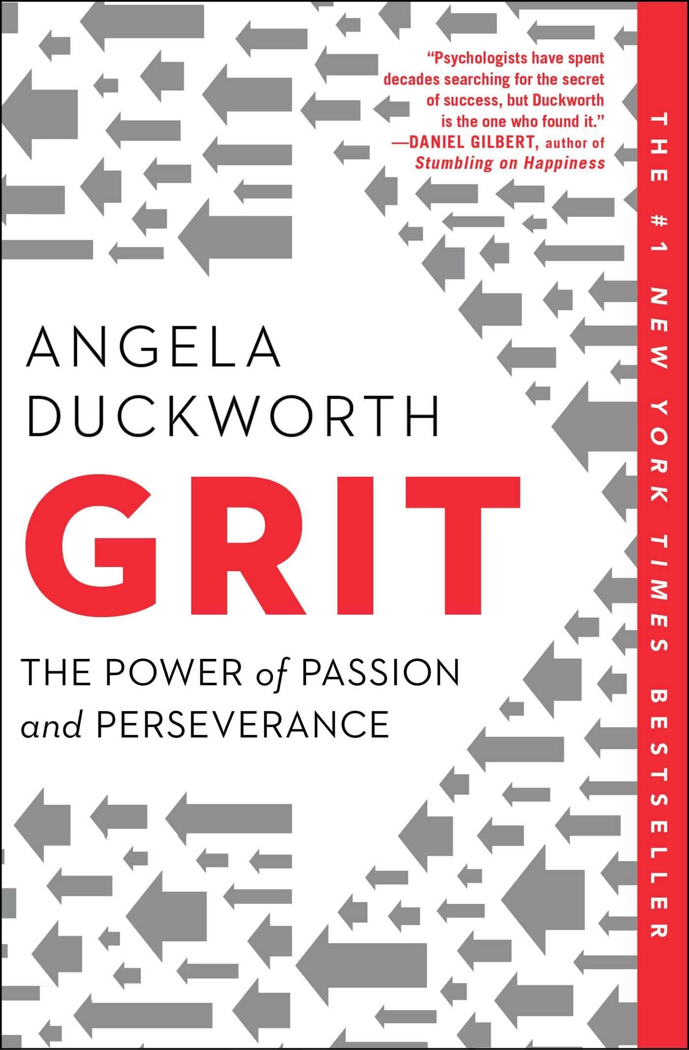 GRIT The Power of Passion and Perseverance by Angela Duckworth Paperback