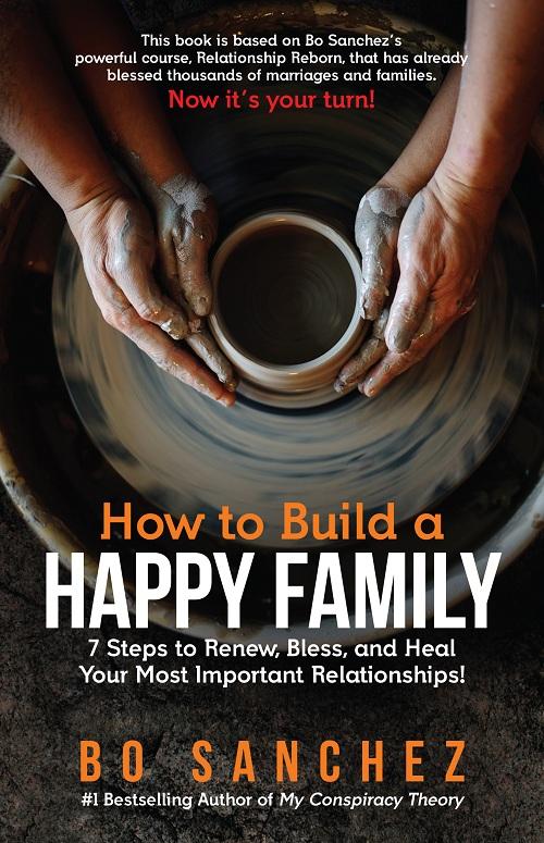 BO Sanchez HOW TO BUILD A HAPPY FAMILY Family Book Paperback 1pc