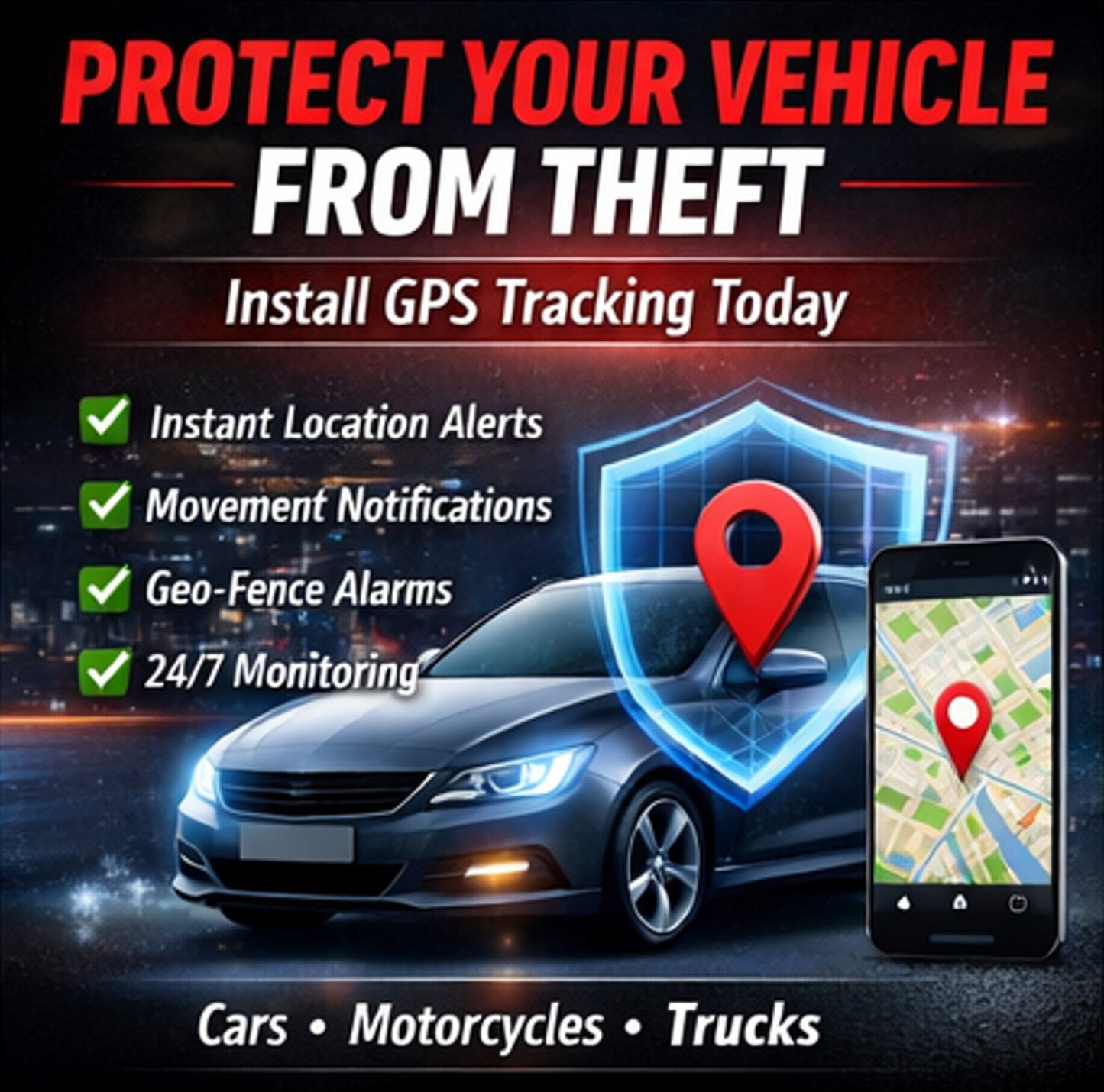 GPS Vehicle Tracking Installation Service