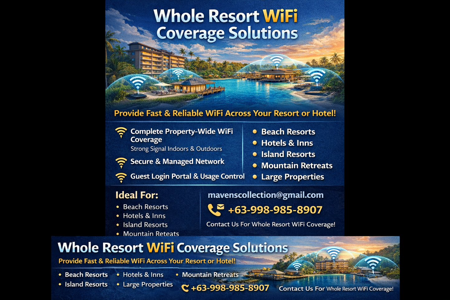 Whole Resort WIFI Coverage Solution