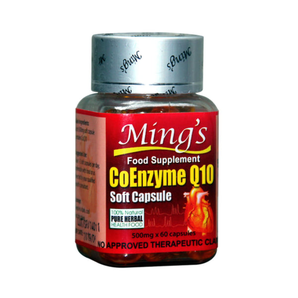 Mings CoEnzyme Q10 Softgel Capsule 500 mg x 60 capsules 1 bottle