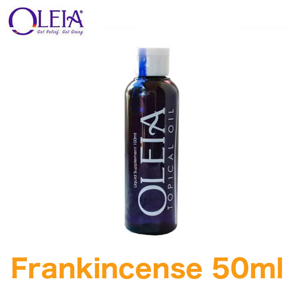 Oleia Topical Oil Frankincense 50mL Cetylated Fatty Acid Oil Soothing and Relaxing Oil 1 bottle