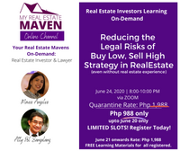 Reducing the Legal Risks of  Buy Low, Sell High Strategy in Real Estate