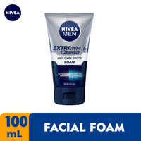 Nivea Men 100g Extra Bright 10x Effect Brightening Foam Facial Wash Vitamin Power Whitening (BUY 1 TAKE 1 PROMO)