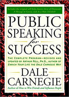 Public Speaking For Success By Dale Carnegie Paperback