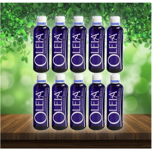 Oleia Topical Oil Chamomile 100mL Cetylated Fatty Acid Oil Soothing and Relaxing Oil 10 bottles
