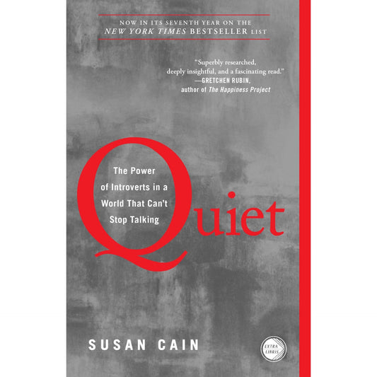 QUIET The Power of Introverts in a World That Cant Stop Talking by Susan Cain Paperback