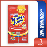 Purefoods Tender Juicy 1kg Regular Cheesedogs