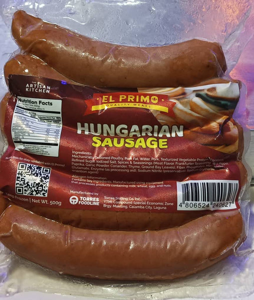 El Primo Hungarian Sausage 500g