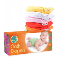 Human Heart Nature Next9 Cloth Diaper for GIRLS 3 cloth diapers 3 diaper inserts Baby Care 1 box 3 diapers