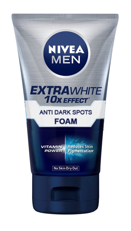 Nivea Men 100g Extra Bright 10x Effect Brightening Foam Facial Wash Vitamin Power Whitening (BUY 1 TAKE 1 PROMO)