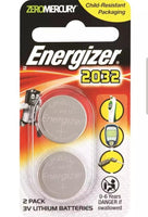 Energizer CR2032 Lithium Coin Button Battery 3V 2pcs 1 pack CMOS PC Desktop Laptop Motherboard Battery