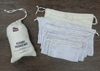 Human Heart Nature Habi Lifestyle Reusable Produce Bags Set of 5 Goods Gift