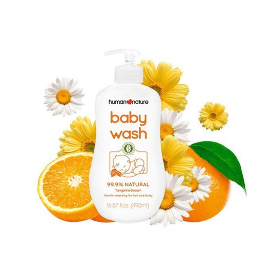 Human Heart Nature 190ml Baby Wash TANGERINE DREAM Baby Care 190ml