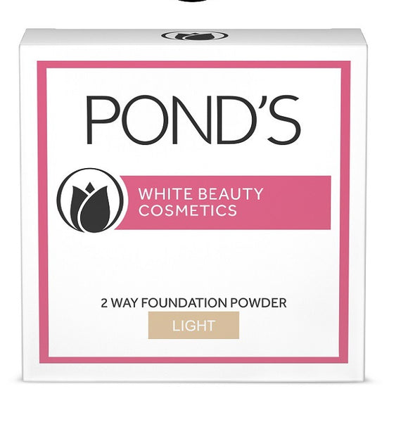 Ponds White Beauty Cosmetics 2 Way Foundation Powder Light 12g