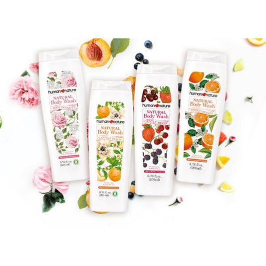 Human Heart Nature 490ml Sweet Orange Body Wash Body Care Cleansing 490ml