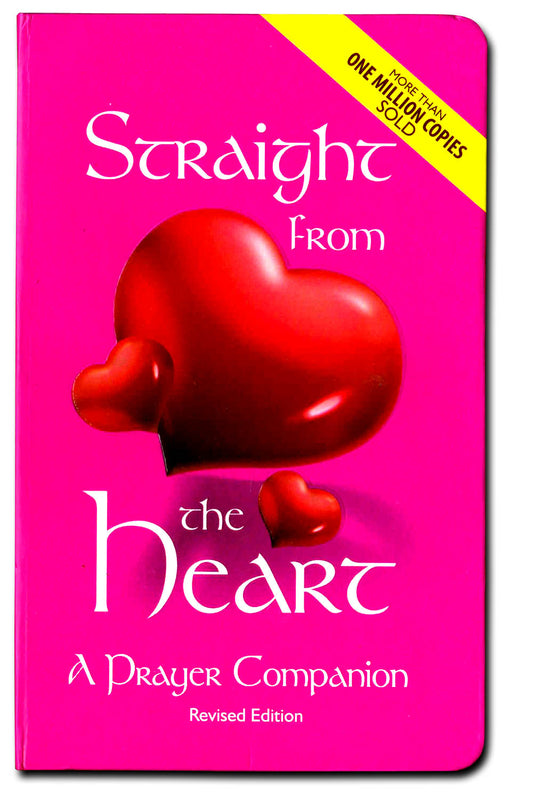 Straight From the Heart A Prayer Companion pink by Father Mario Ladra hardcover