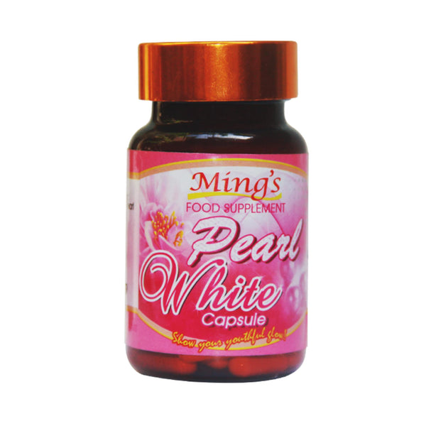 Mings Pearl White Softgel Capsule For that youthful glow 1 bottle