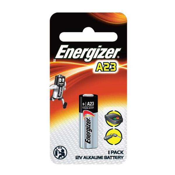 Energizer A23 Alkaline Battery 12V Zero Mercury for Remote Control Car Key Door Bell 1 pc