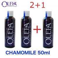 21 Promo Oleia Topical Oil Chamomile 50mL Cetylated Fatty Acid Oil Soothing and Relaxing Oil 3 bottles