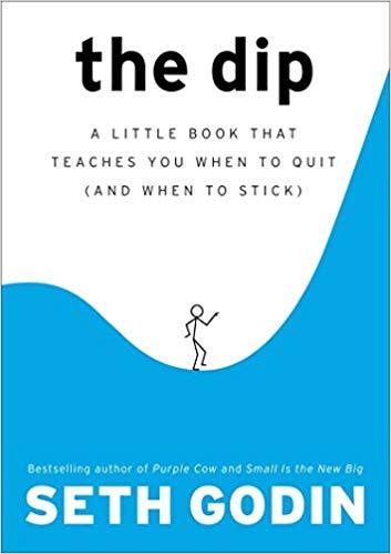 THE DIP A Little Book That Teaches You When To Quit And When To Stick By Seth Godin Hardcover