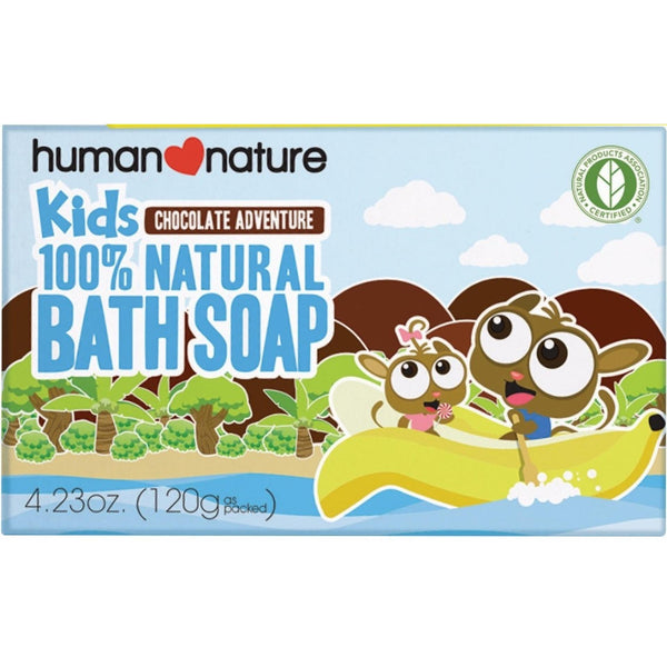 Human Heart Nature 120g Kids Bath Soap in Chocolate Adventure Kids Care 120g
