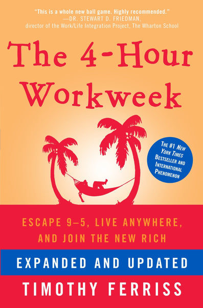 TIMOTHY FERRISS THE 4HOUR WORKWEEK Escape 95 Live Anywhere And Join The New Rich Hardcover 1pc