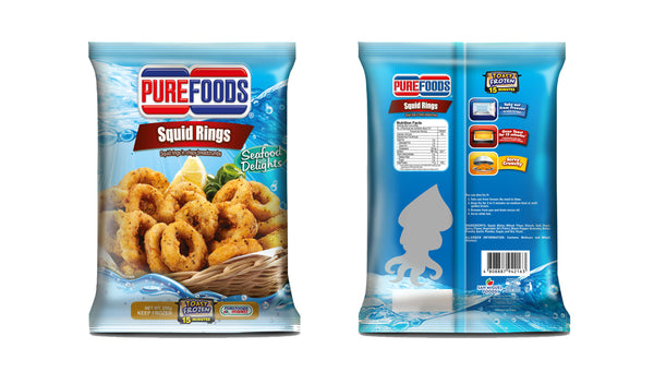 Purefoods Squid Rings Seafood Delights 200g.