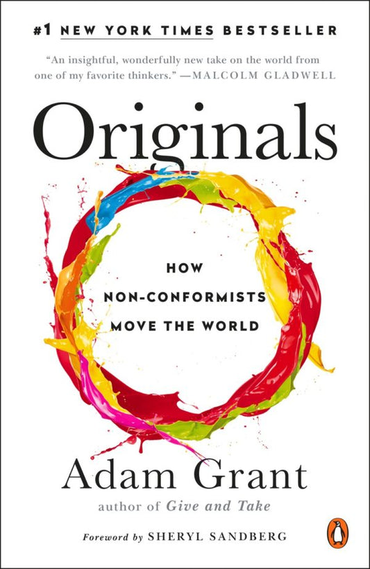 Originals How Conformists Move The World by Dam Grant paperback