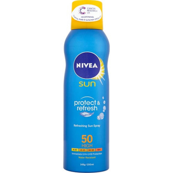 Nivea NIVEA Sun Protect and Refresh Cooling Mist Spray SPF50 200ml Moisturizres 200ml
