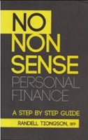 RANDELL TIONGSON RFP NO NONSENSE PERSONAL FINANCE A Step By Step Guide Paperback 1pc