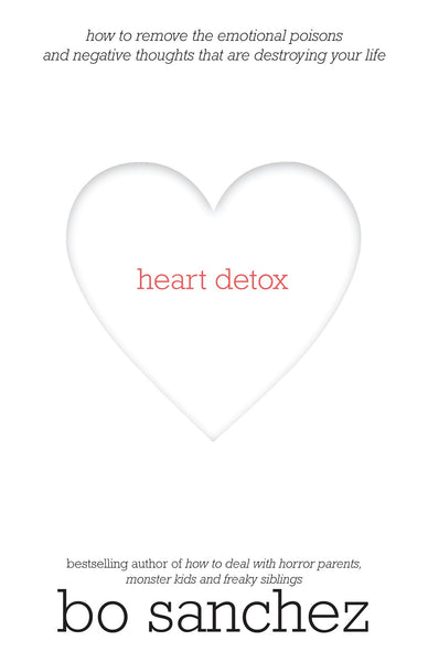 HEART DETOX by Bo Sanchez Feast Books Healing Book Paperback