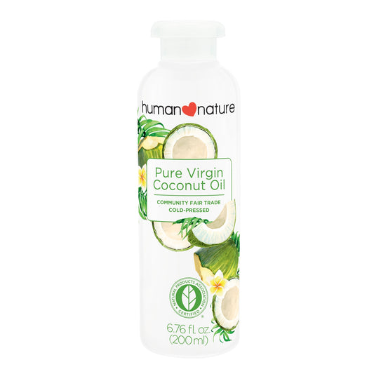 Human Heart Nature 200ml Pure Virgin Coconut Oil Cold Pressed