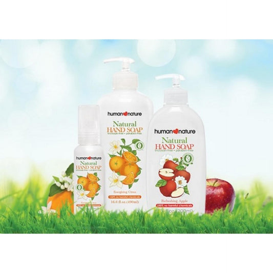 Human Heart Nature 490ml Hand Soap Refreshing Apple Hand and Foot Care 490ml