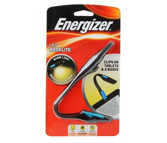 Energizer LED Booklite ClipOn Table and EBooks Warn Light and Reduces Eyestrain