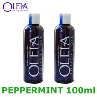Oleia Topical Oil Peppermint 100ml 2 bottles
