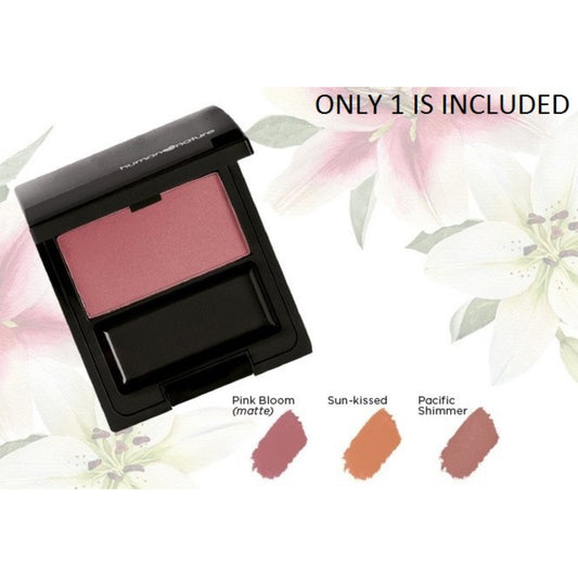 Human Heart Nature 43g Perfect Glow Mineral Blush PACIFIC SHIMMER with brush mirror Mineral Makeup 43g
