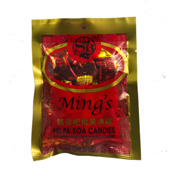 Mings Pei Pa Koa Candies Healthy Candy 120g 1 pack