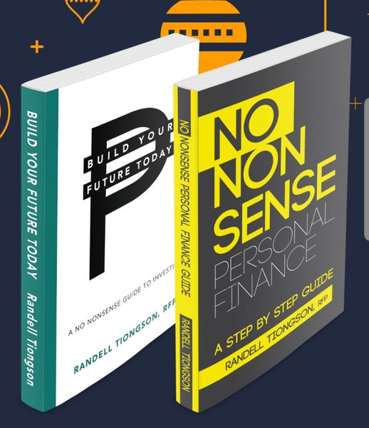 Randell Tiongson Books Bundle Build Your Future Today and No Nonsense Personal Finance Best Seller