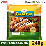 CDO Funtastyk Pork Longganisa 240g