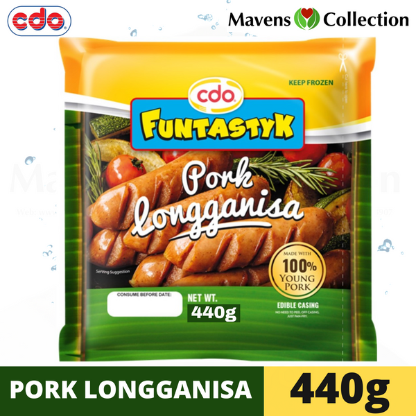 CDO Funtastyk Pork Longganisa 440g