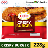 CDO Crispy Burger 228g 6s